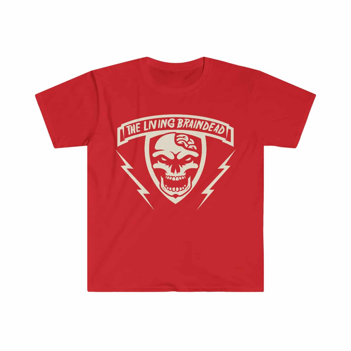 Living Braindead FCA Shield Logo Unisex Softstyle T-Shirt