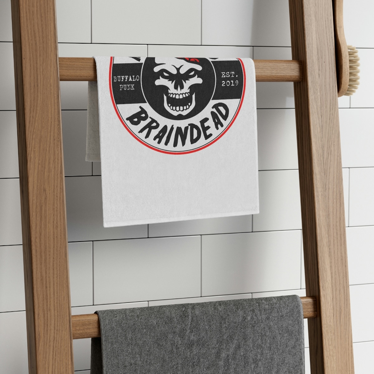 Living Braindead "Established" Logo Rally Towel, 11x18 - Image 5