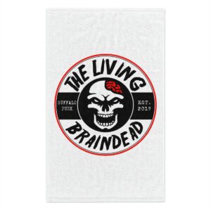 Living Braindead "Established" Logo Rally Towel, 11x18